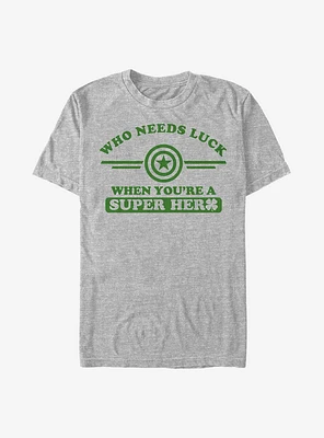 Marvel Captain America Capa Clover Collegiate T-Shirt