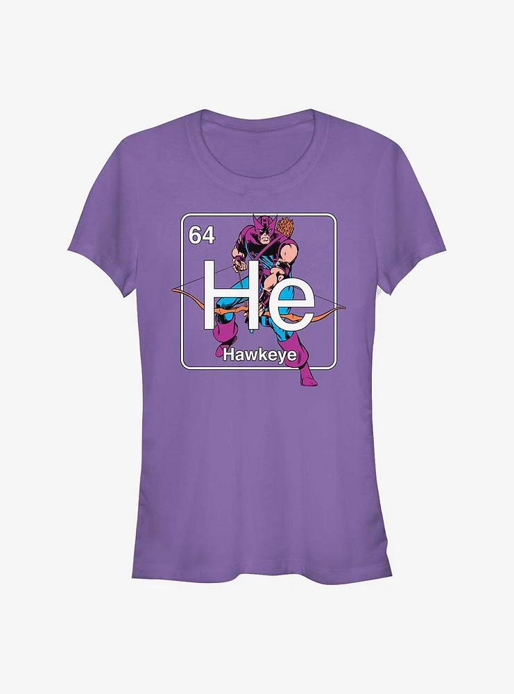 Marvel Hawkeye Periodic Girls T-Shirt