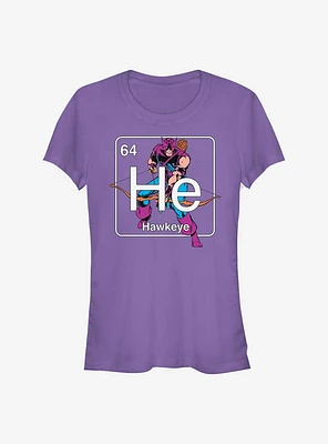 Marvel Hawkeye Periodic Girls T-Shirt
