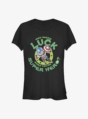 Marvel Captain America Super Luck Girls T-Shirt