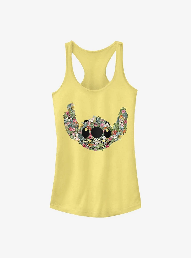 Disney Lilo & Stitch Floral Girls Tank