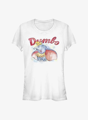 Disney Dumbo Watercolor Girls T-Shirt