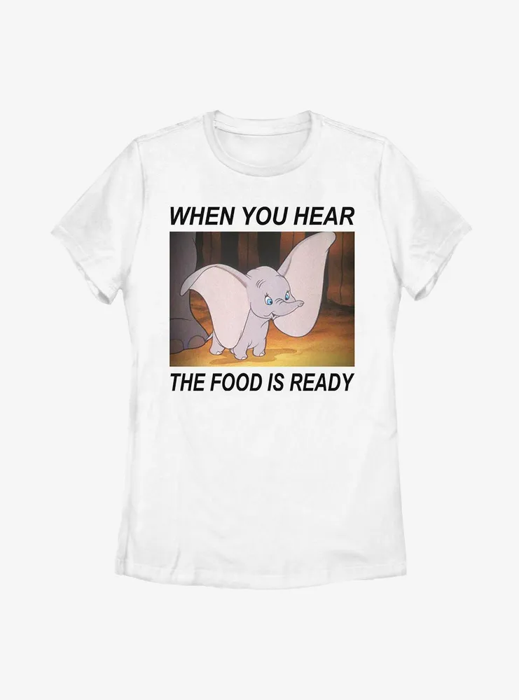 Disney Dumbo Food Meme Womens T-Shirt