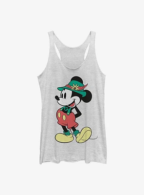 Disney Mickey Mouse Lederhosen Basics Womens Tank Top
