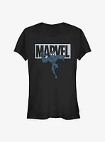 Marvel Black Panther Logo Girls T-Shirt