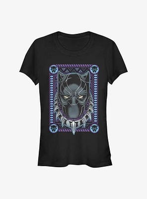 Marvel Black Panther Card Girls T-Shirt