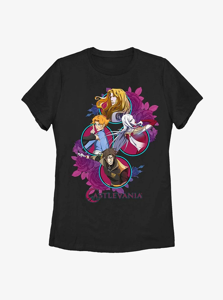 Castlevania Four Circles Womens T-Shirt