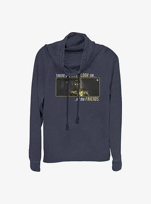Star Wars: Episode IX The Rise Of Skywalker Last Look Cowlneck Long-Sleeve Girls Top