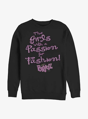 Bratz Passion For Fashion Crew Sweatshirt