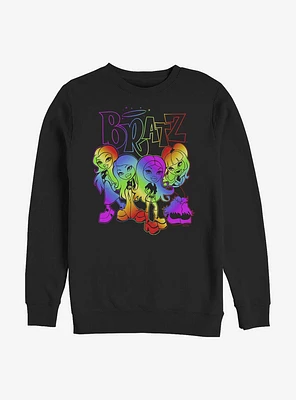 Bratz Rainbow Crew Sweatshirt