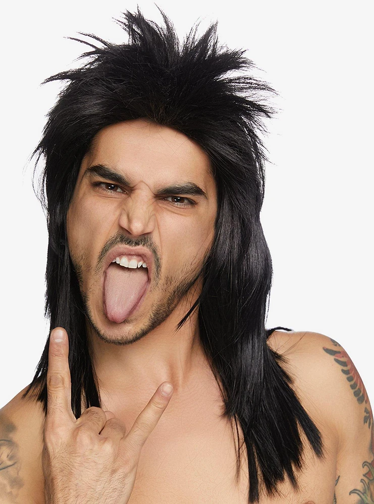 Rockstar Wig Black