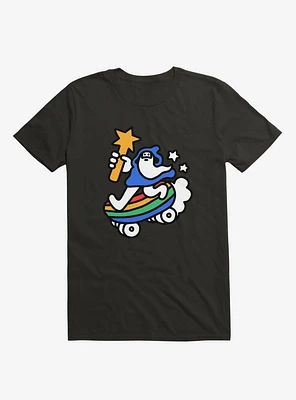 The Raddest Wizard Of All Time Black T-Shirt
