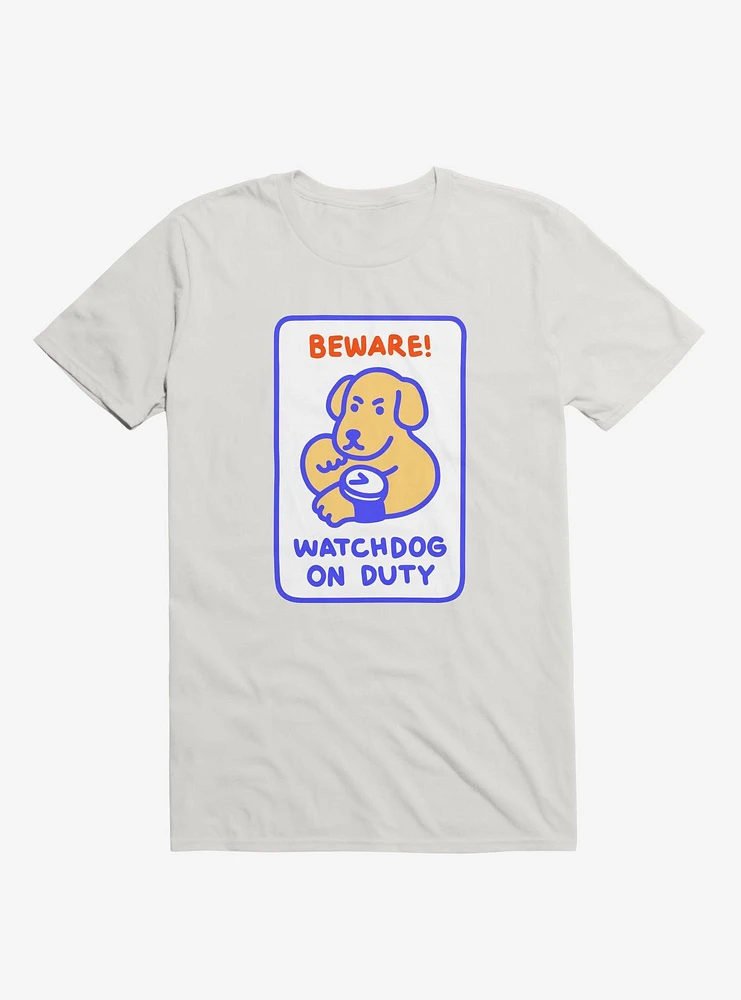 Watchdog White T-Shirt