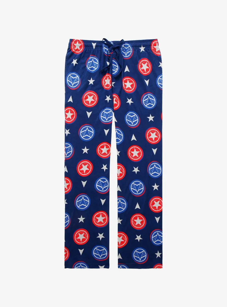 Marvel the Falcon and Winter Soldier Allover Print Sleep Pants