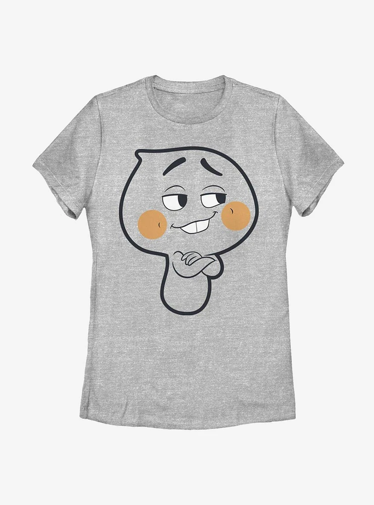 Disney Pixar Soul 22 Big Face Womens T-Shirt