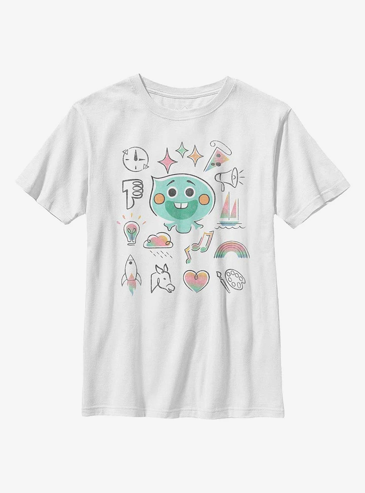 Disney Pixar Soul Personality Grid Youth T-Shirt