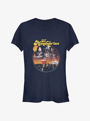 Star Wars The Mandalorian Razor Crew Girls T-Shirt