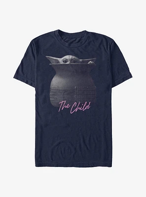 Star Wars The Mandalorian Child Peeking T-Shirt