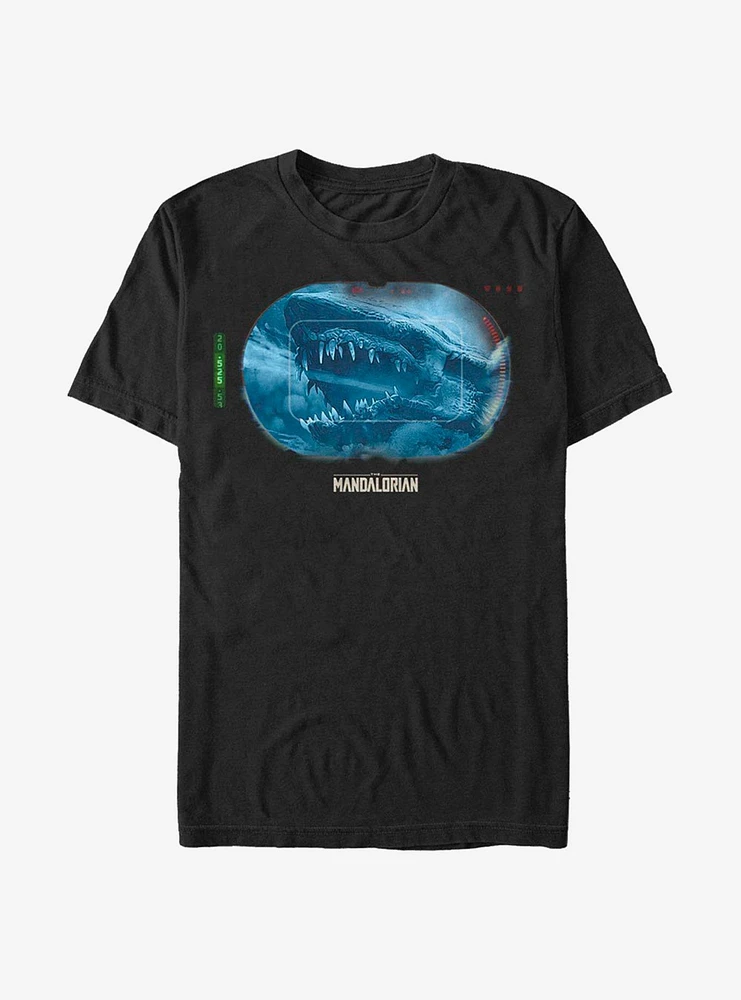 Star Wars The Mandalorian Dragon Targeted T-Shirt