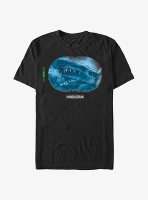 Star Wars The Mandalorian Dragon Targeted T-Shirt
