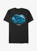 Star Wars The Mandalorian Dragon Targeted T-Shirt