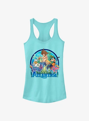 Disney Kingdom Hearts Atlantica World Girls Tank