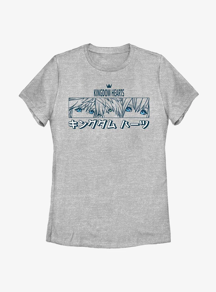 Disney Kingdom Hearts Hero Eyes Womens T-Shirt