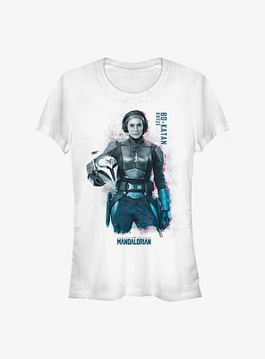 Star Wars The Mandalorian Bo-Katan Kryze Painting Girls T-Shirt