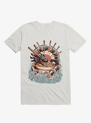 Dragon Sushi Ramen Ocean White T-Shirt