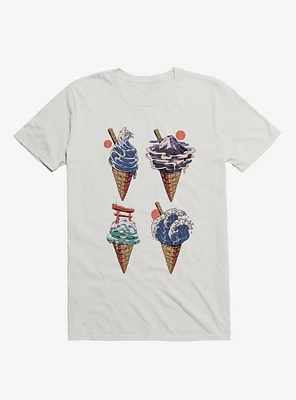 Japanese Ice Creams White T-Shirt