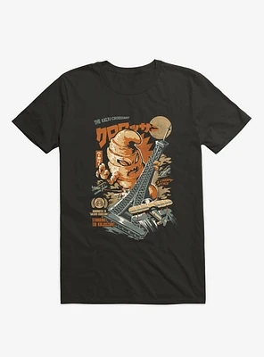 The Kaijussant Attack Black T-Shirt