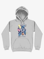 Geometry Is Weird Silver Hoodie