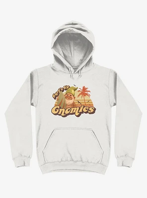 Surf's Up Gnomies White Hoodie