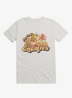 Surf's Up Gnomies White T-Shirt