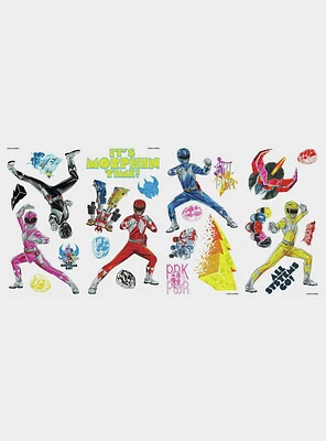 Power Rangers Peel And Stick Wall Decals