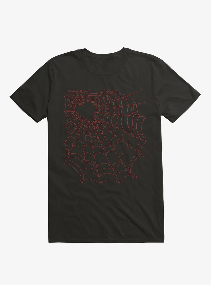 Caught You My Red Hearted Web T-Shirt