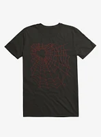 Caught You My Red Hearted Web T-Shirt