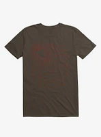 Caught You My Red Hearted Web T-Shirt