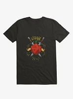 Natural Dice Skull Daggers T-Shirt