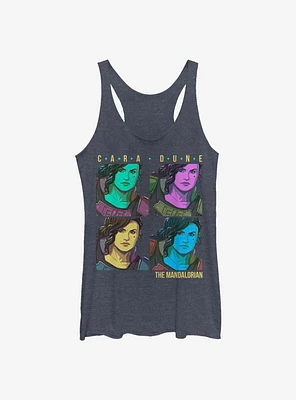 Star Wars The Mandalorian Cara Dune Box Up Girls Tank