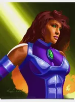 DC Comics Starfire Art Print
