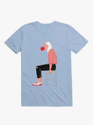 Blowing Bubblegum Girl T-Shirt