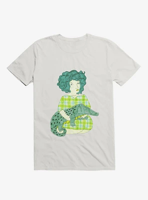 Alligator Baby White T-Shirt