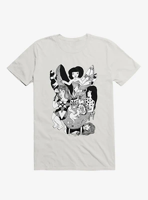 Friends Jungle Feast White T-Shirt