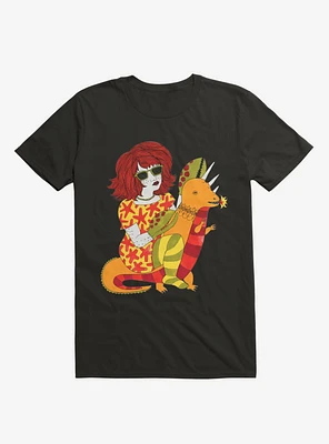 Baby Dragon And Starfish Dress Lobster Lady T-Shirt