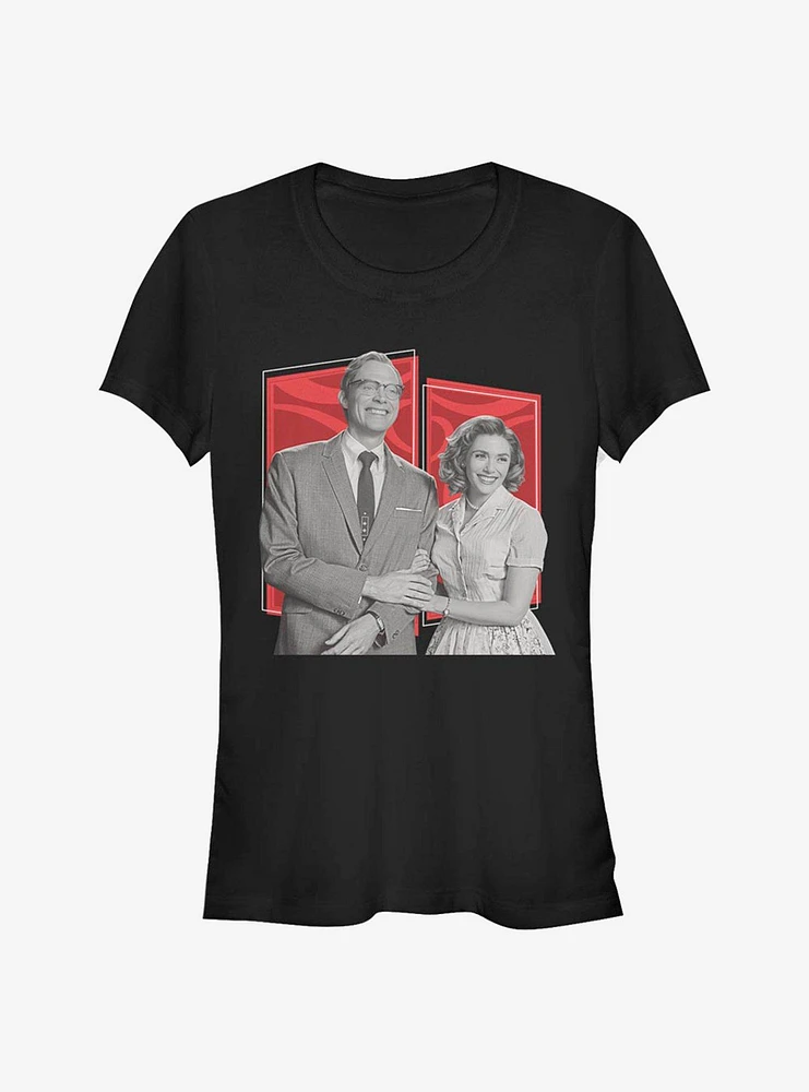 Marvel WandaVision Retro Poses Girls T-Shirt