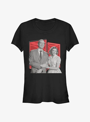 Marvel WandaVision Retro Poses Girls T-Shirt