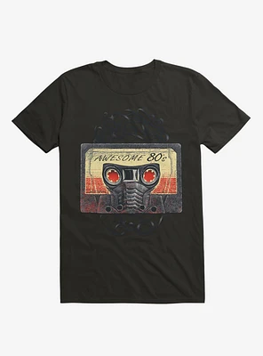 Awesome 80's Mixtape Black T-Shirt