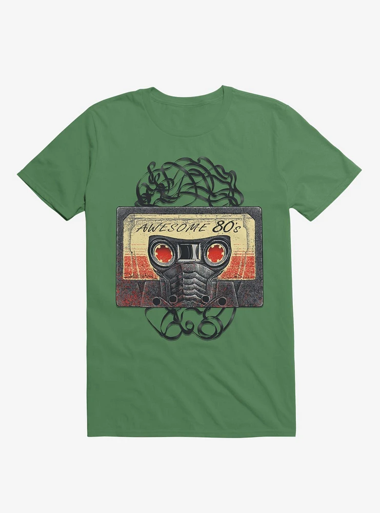 Awesome 80's Mixtape Irish Green T-Shirt