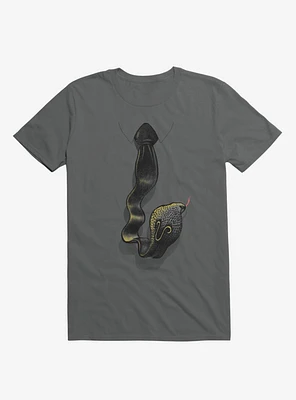 Cobra Tie Charcoal Grey T-Shirt